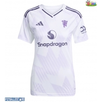 Manchester United Manuel Ugarte #25 Bortedrakt Dame 2025-26 Kortermet